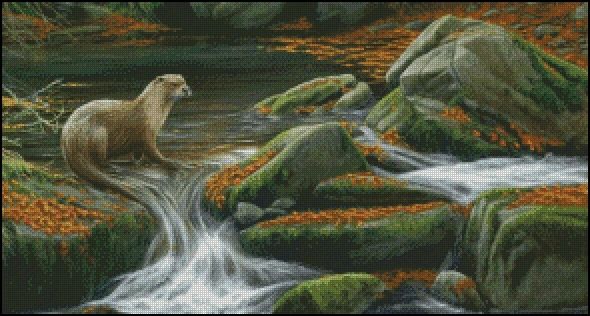 Autumn Fall Otter